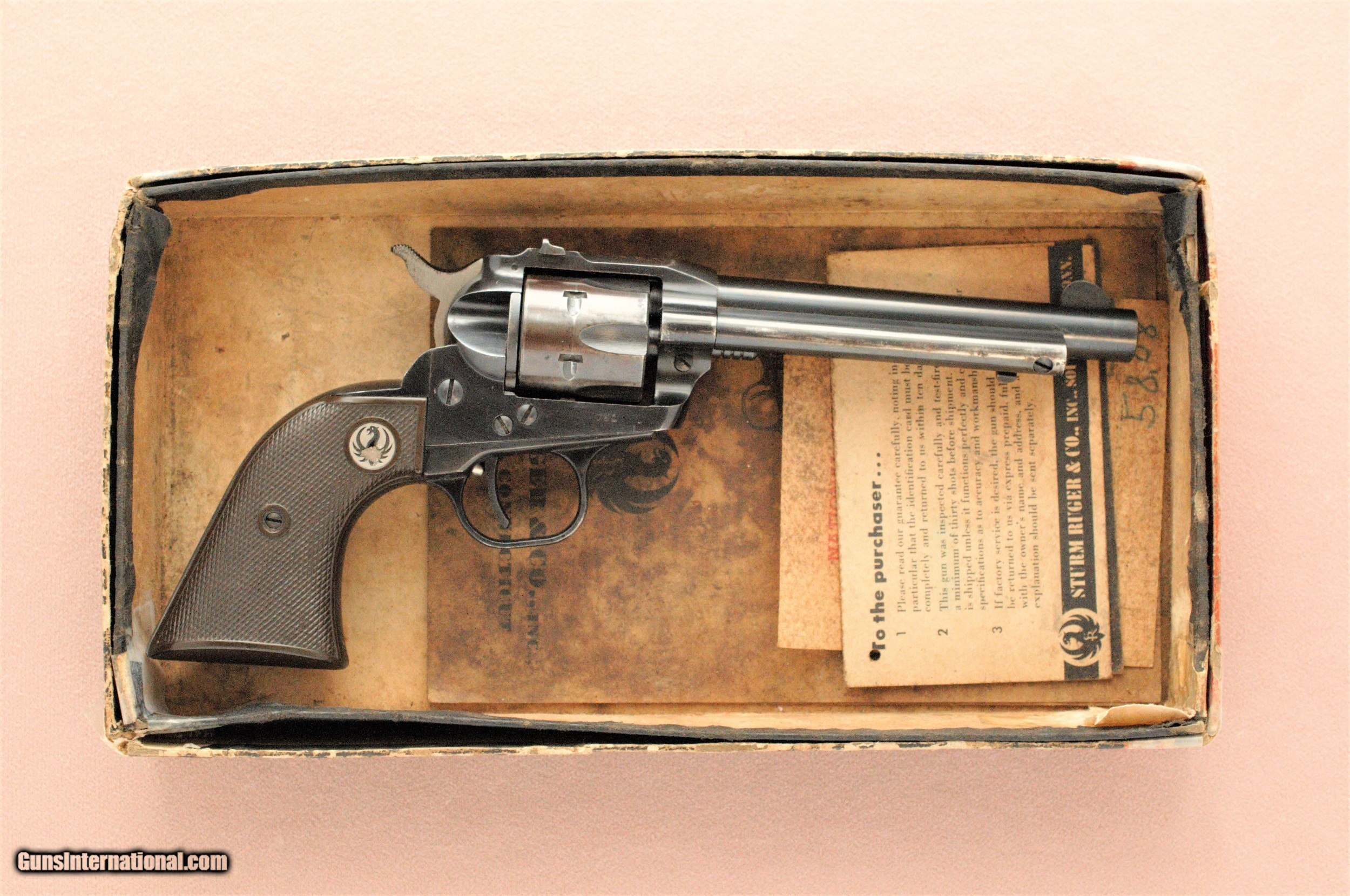 ruger single six serial numbers by year